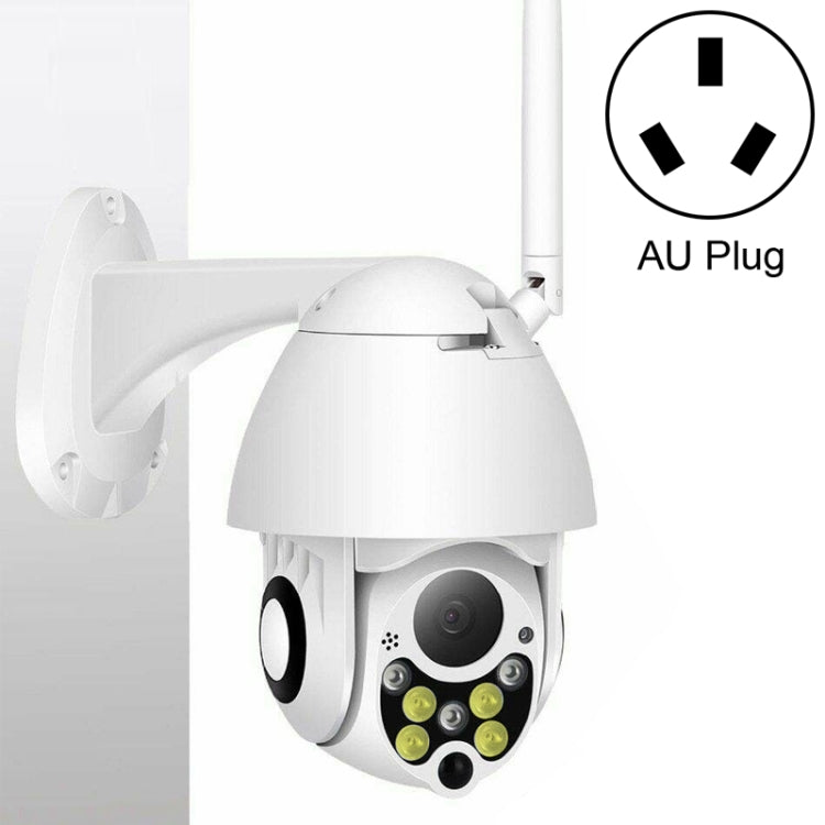 Wireless Surveillance Camera HD PTZ Home Security Outdoor IP66 Waterproof Network Dome Camera, Support Night Vision & Motion Detection & TF Card, US Plug, 2.0 MP Wireless Surveillance Camera HD PTZ Home Security Outdoor IP66 Waterproof Network Dome Camera, Support Night Vision & Motion Detection & TF Card, US Plug, 2.0 MP